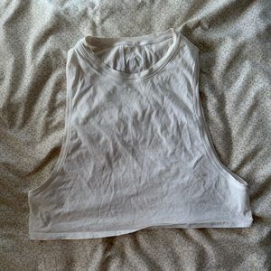 Lululemon muscle crop tank